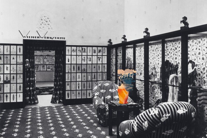 Grafische Gestaltung: Markus Schinwald, Christoph Steinegger/Interkool Historische Abbildung: © MAK